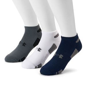 Men's Under Armour 3-pack Heatgear Performance Training No-Show Socks
