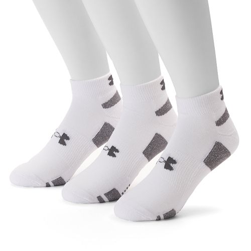 Men's Under Armour 3pack Heatgear Performance Training LowCut Socks