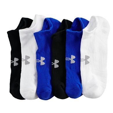 Men's Under Armour 6-pack Training Cotton Performance No-Show Socks