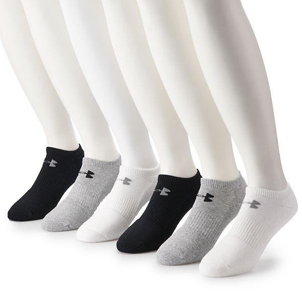 Men's Under Armour 6-pack Training Cotton Performance No-Show Socks