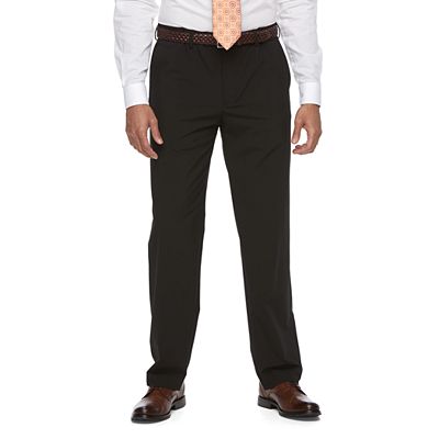 Men's Croft & Barrow True Comfort 4-Way Stretch Classic-Fit Flat-Front Dress  Pants