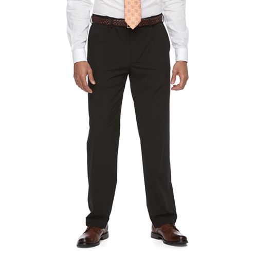 Men's Croft & Barrow® True Comfort 4Way Stretch ClassicFit FlatFront Dress Pants