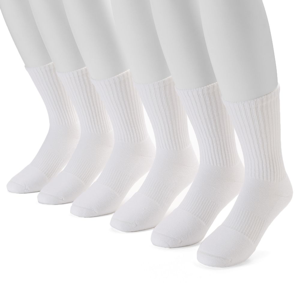 Under Armour UA Adult's Training Cotton Quarter 6-Pack Socks U674