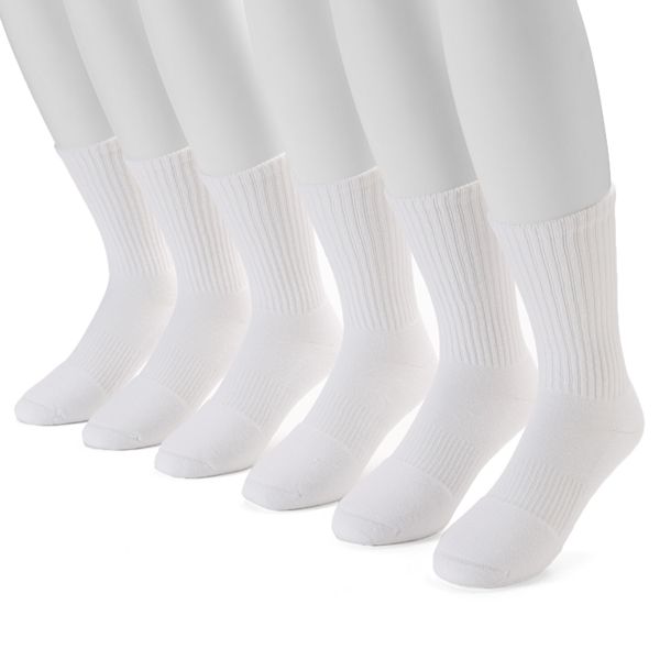 tek gear, Underwear & Socks, Nwt Tek Gear Socks White Crew Socks 6 Pairs