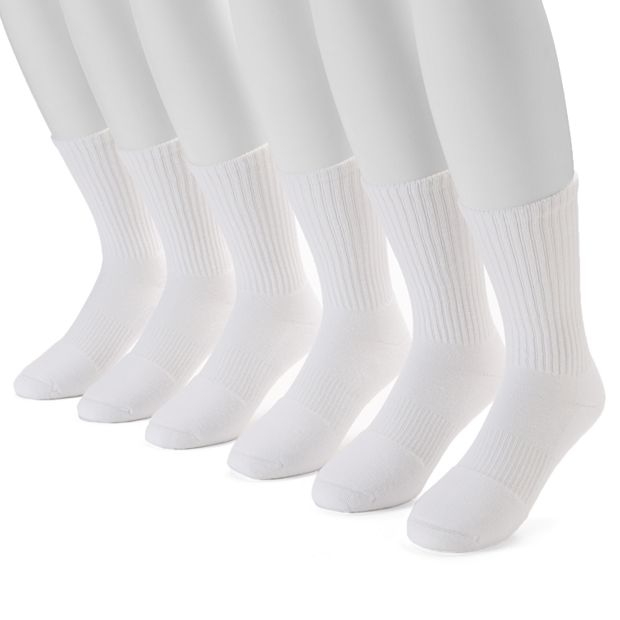 Under armour crew hot sale socks 6 pack