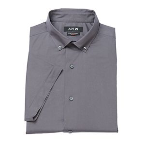 Men's Apt. 9庐 Slim-Fit Stretch Button-Down Collar Dress Shirt