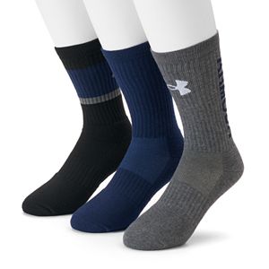 Men's Under Armour 3-pack Performance Training Crew Socks