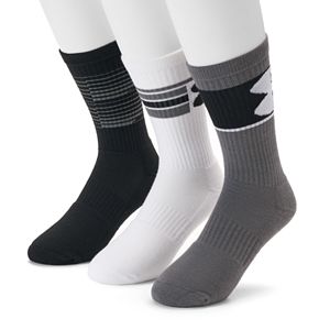 Men's Under Armour 3-pack Performance Training Crew Socks