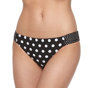 Mix and Match Polka-Dot Scoop Bikini Bottoms