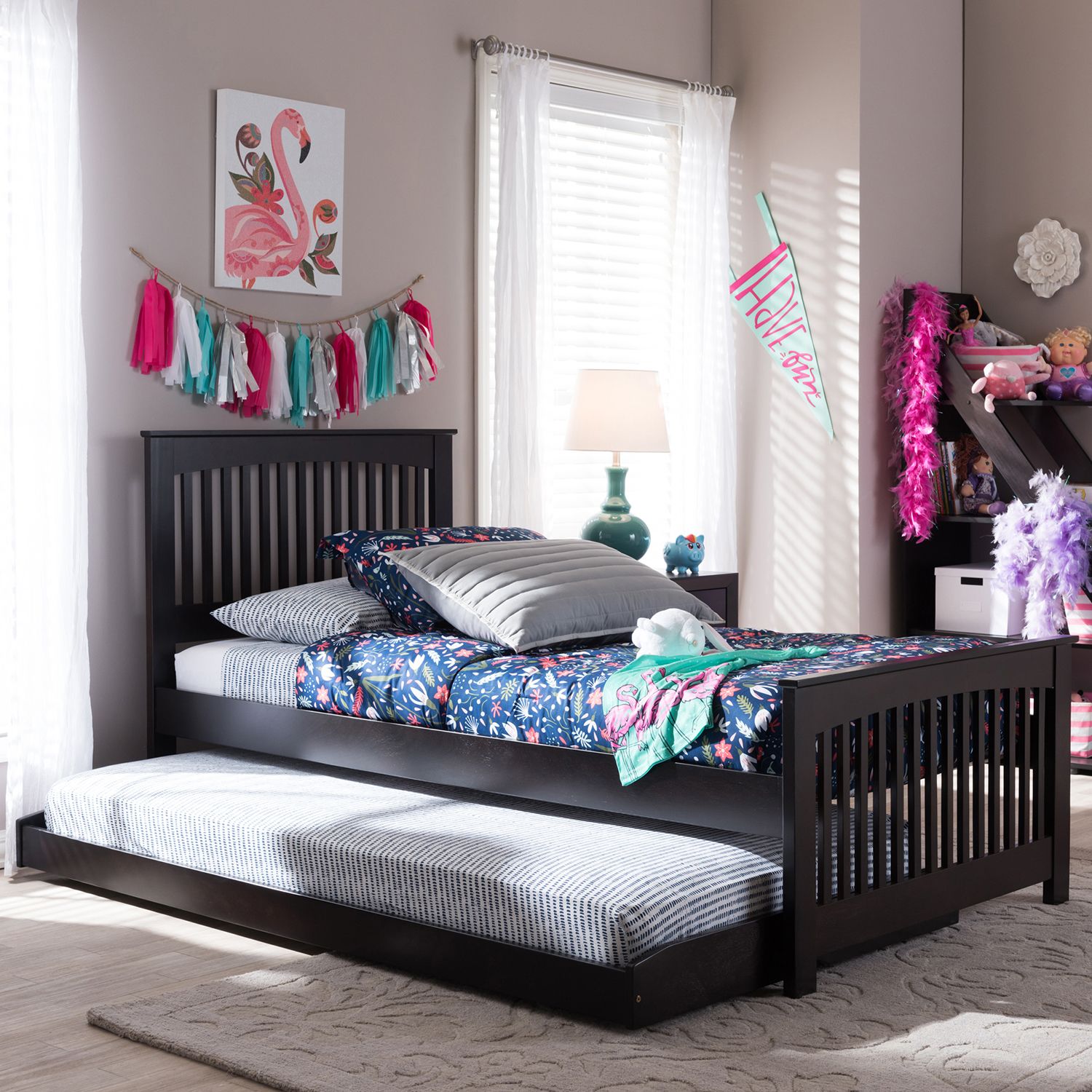 Twin Bed With Trundle Option Kohls