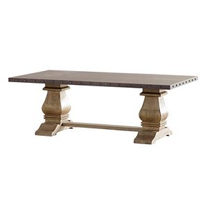 HomeVance Renwick Industrial Coffee Table