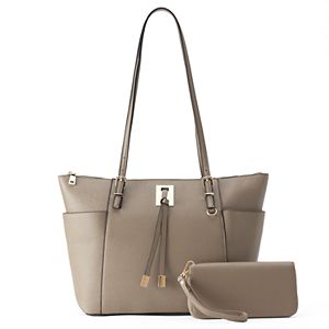 Deluxity Farrah Tote with Wallet