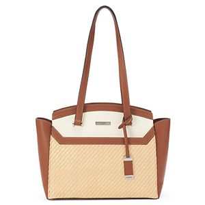 Chaps Jacey Straw Tote