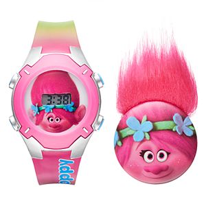 DreamWorks Trolls Poppy Kids' Digital Light-Up Watch & Pin Set