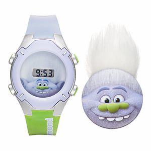 DreamWorks Trolls Guy Diamond Kids' Digital Light-Up Watch & Pin Set