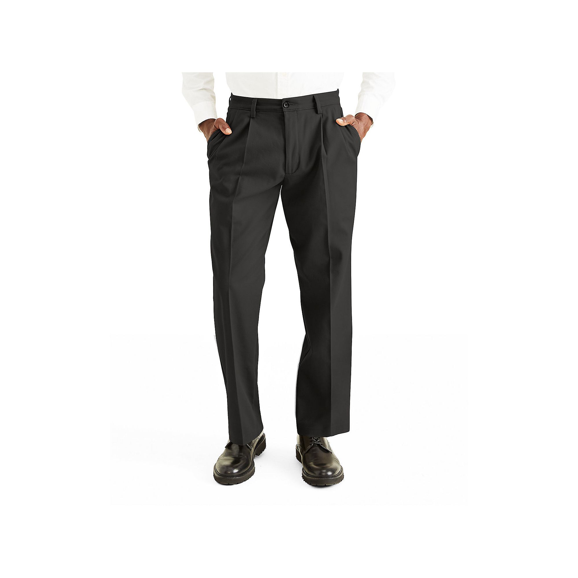 Mens Dockers® Stretch Easy Khaki Classic-Fit Pleated Pants, Size: 32X30, 