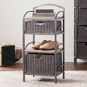 Jacobs 2-Drawer Storage Tower