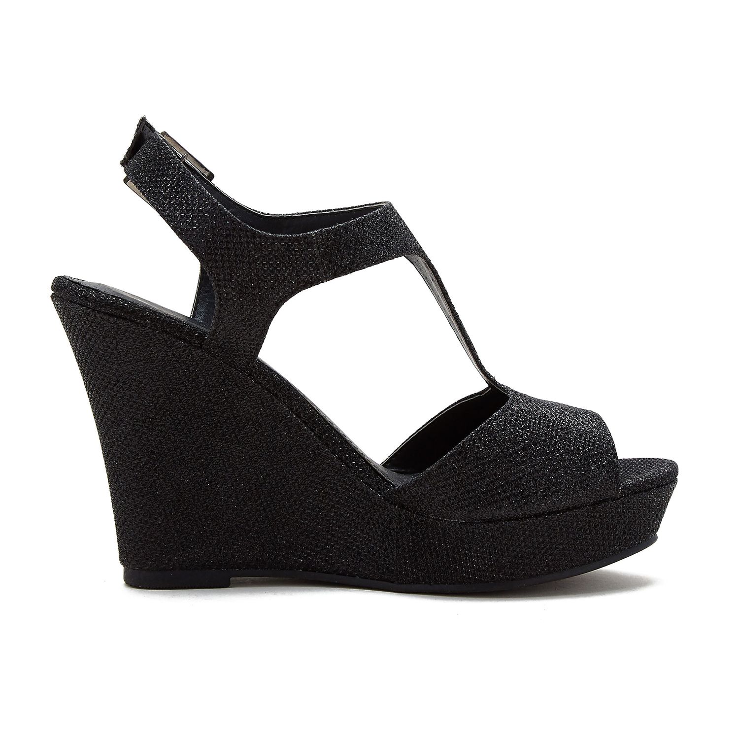 rampage black wedges