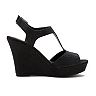 rampage candelas women's wedge sandals