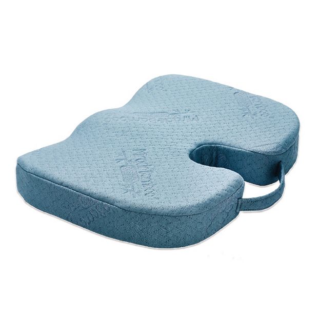 Fine Life Bamboo Memory Foam Seat Cushion