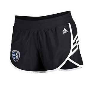 Women's adidas Sporting Kansas City Logo Driven Shorts