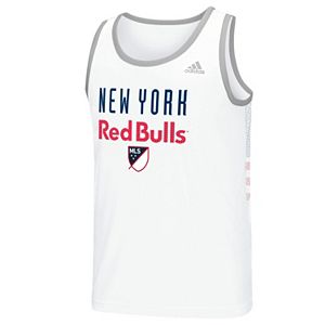 Men's adidas New York Red Bulls Finish Fan Wear Tank Top