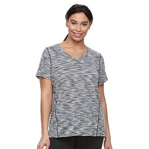 Plus Size Tek Gear® Space-Dyed Performance Base Layer Tee