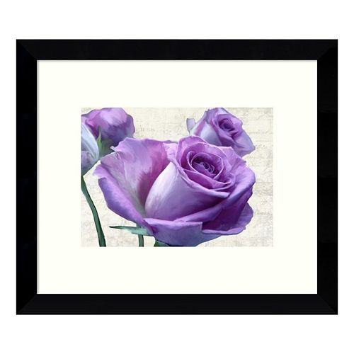 Porcelain Rose Framed Wall Art