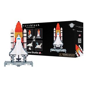 nanoblock Deluxe Edition Level 6 Space Shuttle 3D Puzzle