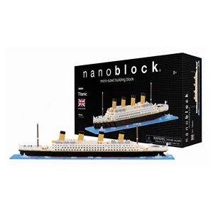 nanoblock Level 5 Titanic 3D Puzzle