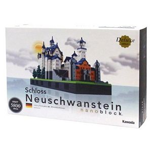 nanoblock Deluxe Edition Level 7 Schloss Neuschwanstein Castle 3D Puzzle