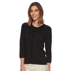 Women's Croft & Barrow® Essential Jersey Cardigan