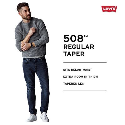 Levi's 508 tapered jeans hotsell