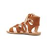SO® Women's Lace-Up Gladiator Sandals
