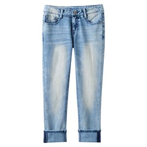 Girls Plus Size Mudd® Embroidered Denim Jeans