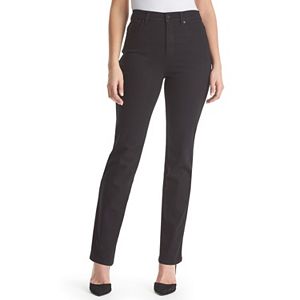 Petite Gloria Vanderbilt Amanda Classic Fit Embellished Tapered Jeans