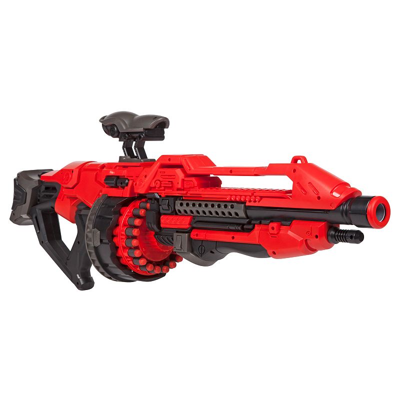 World Tech Toys Warrior Prime Motorized Dart Blaster, Red