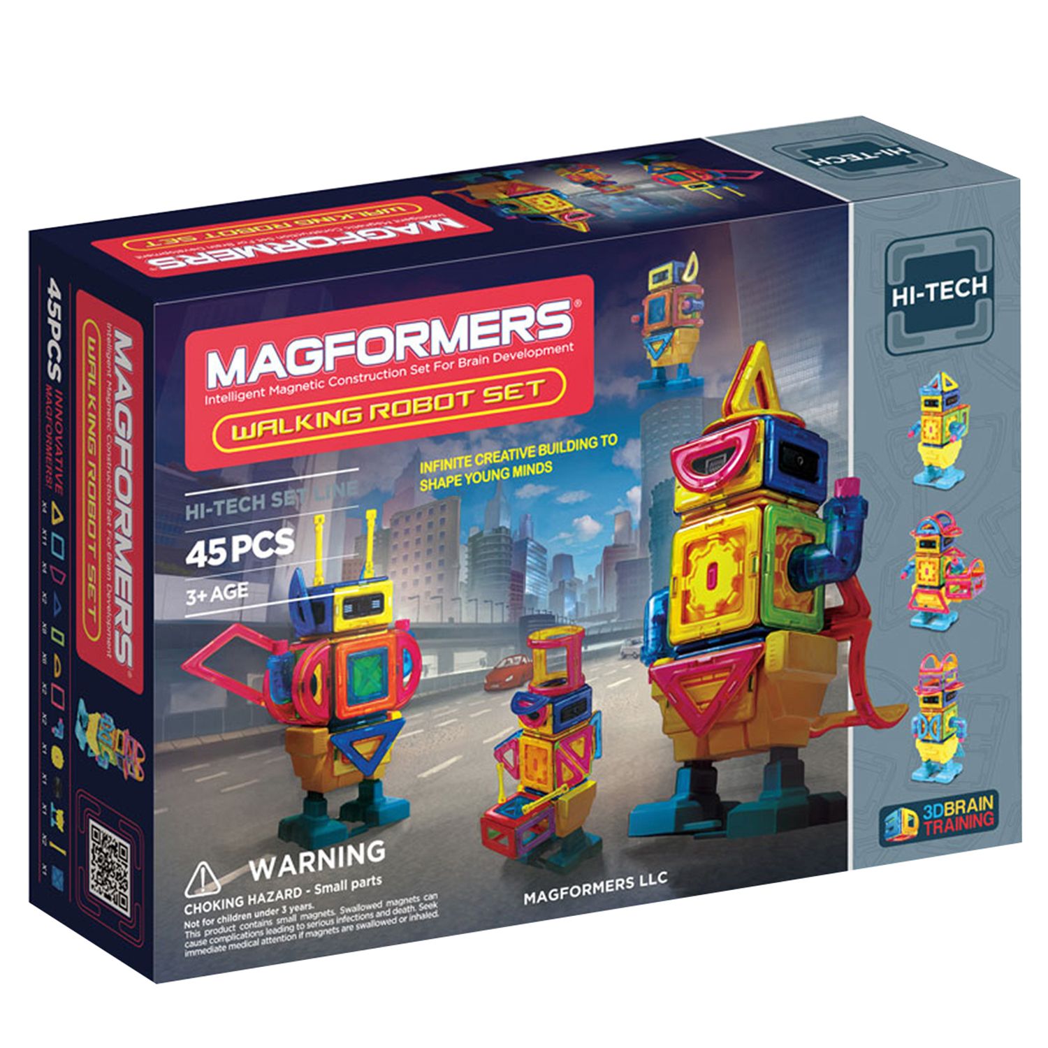 magformers walking robot