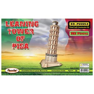 Leaning Tower of Pisa Wooden Puzzle by Puzzled