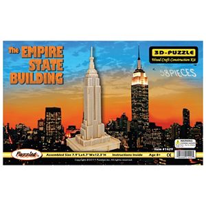 The Empire State Building Wood Puzzle by Puzzled