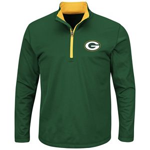 Big & Tall Majestic Green Bay Packers Logo Pullover
