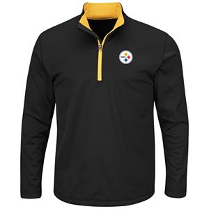 Big & Tall Majestic Pittsburgh Steelers Logo Pullover