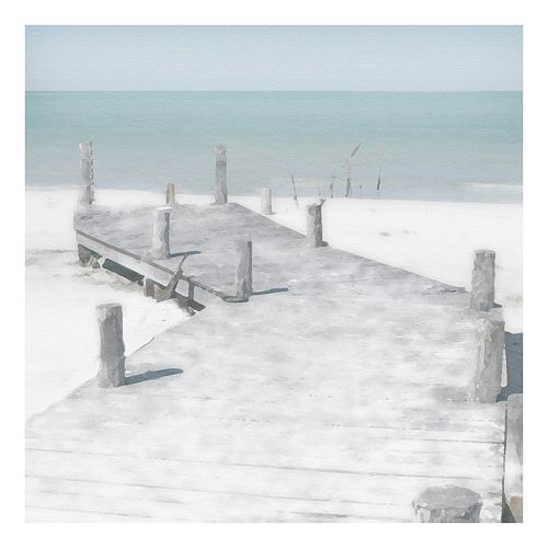 Old Jetty Canvas Wall Art