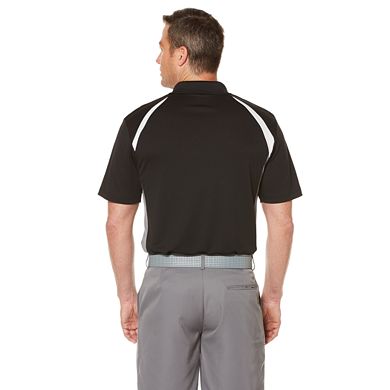 Big & Tall Grand Slam Classic-Fit Colorblock Airflow Performance Golf Polo 