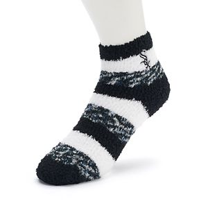 Women's For Bare Feet Chicago White Sox Pro Stripe Sleep Socks