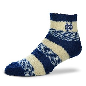 Women's For Bare Feet Notre Dame Fighting Irish Pro Stripe Sleep Socks