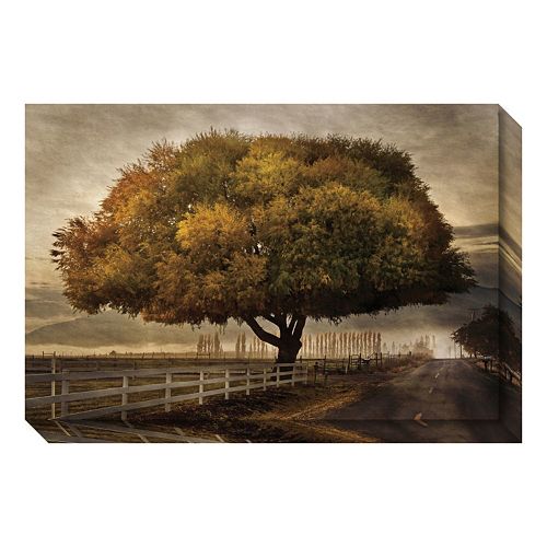 Autumnal Landscape Canvas Wall Art