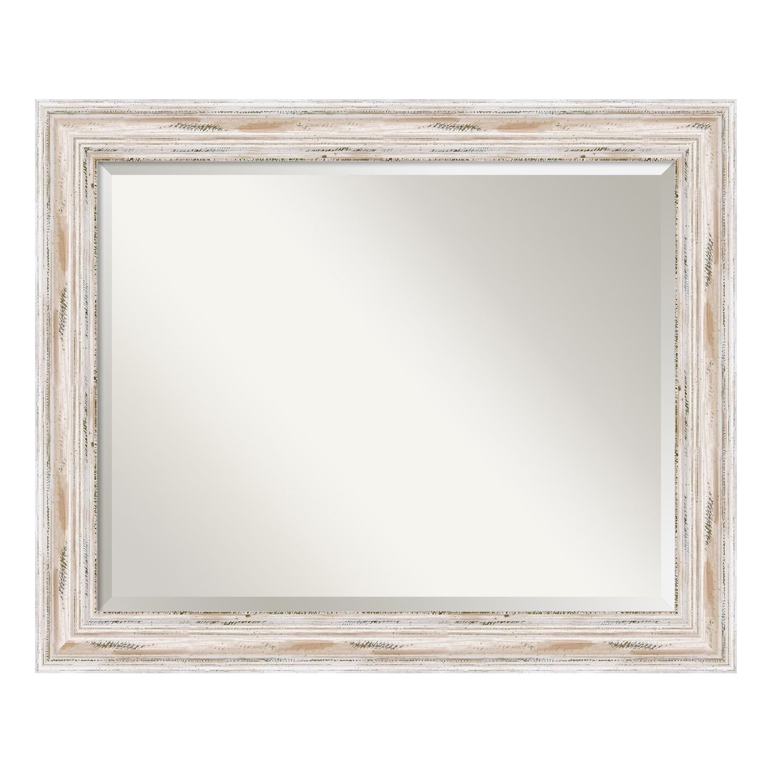 white wash mirror