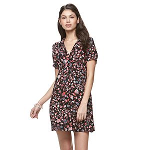 Juniors' Candie's® Floral Shirtdress