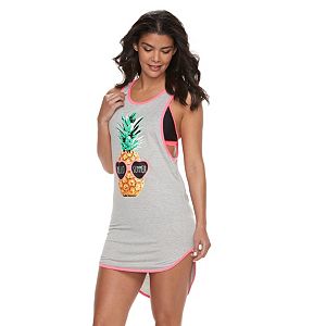 Women's Miken Pineapple Graphic Cover-Up